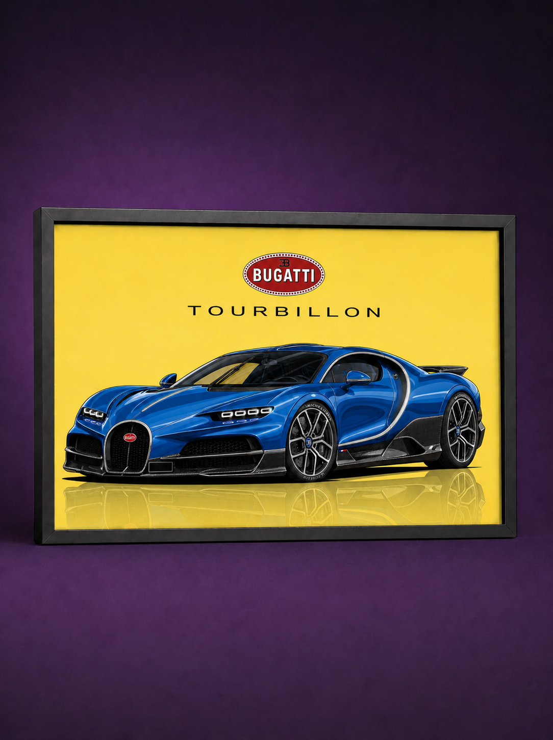 Bugatti Tourbillon Poster Tablo