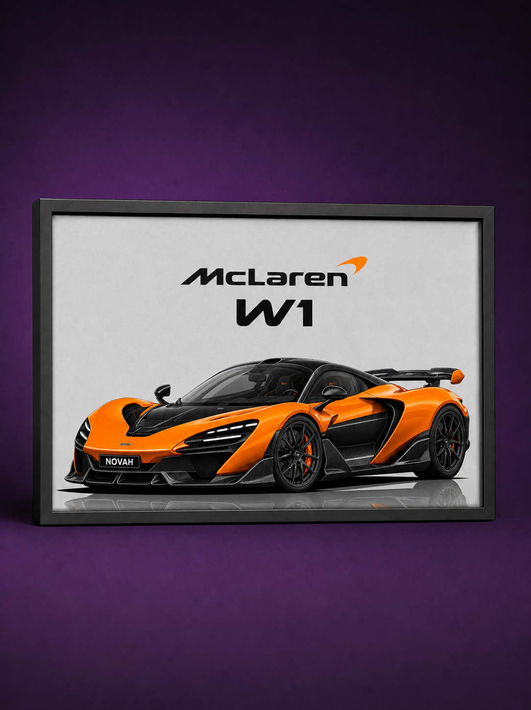 Mclaren Senna Poster Tablo