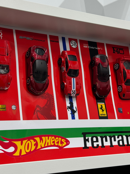 Ferrari HotwheeIs Galeri Premium Tablo