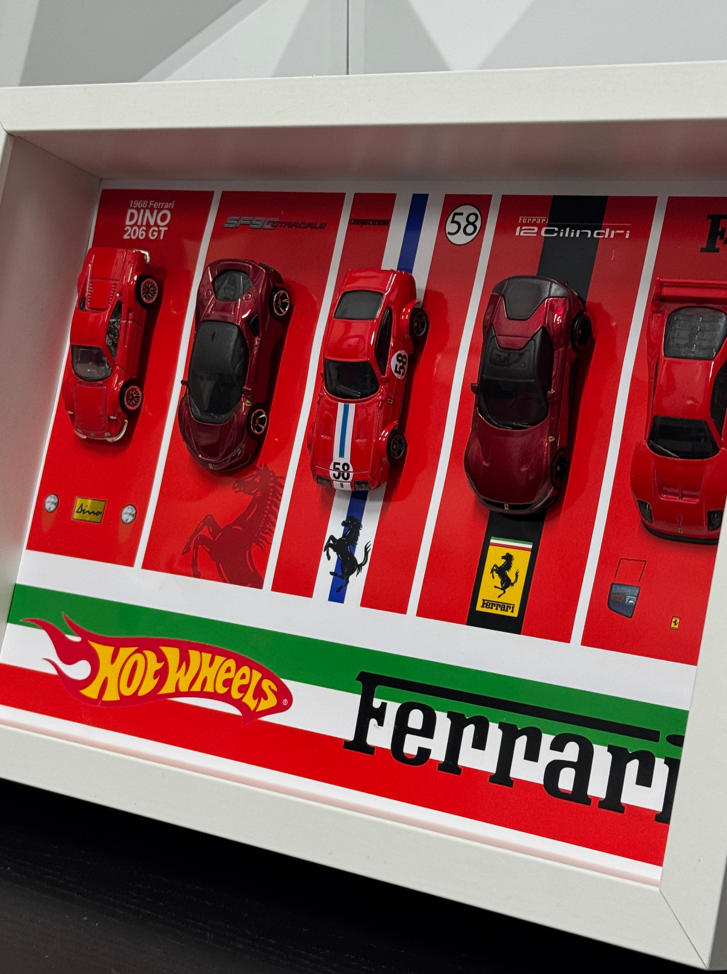 Ferrari HotwheeIs Galeri Premium Tablo