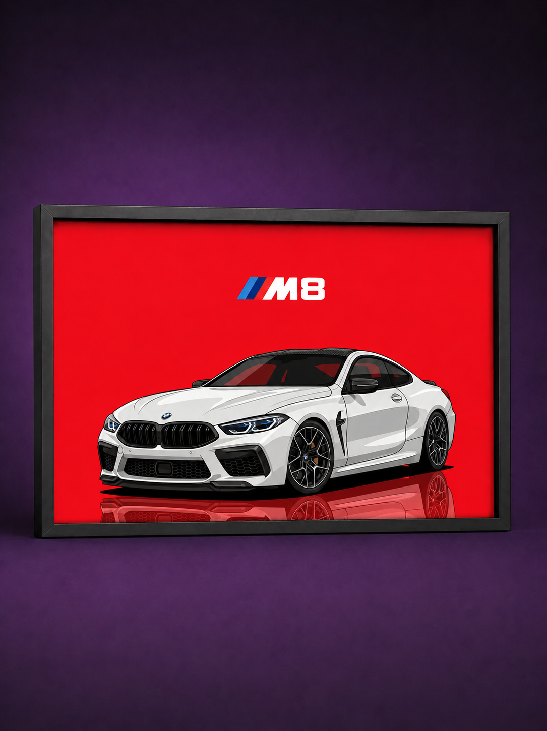 BMW M3 E30 Poster Tablo
