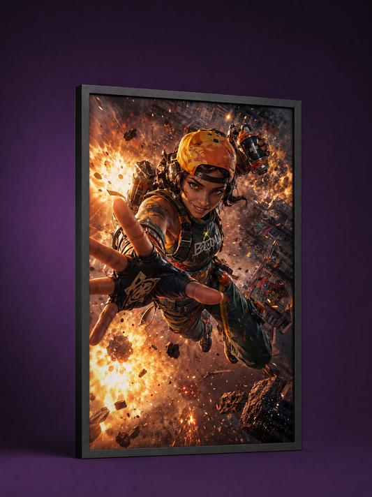 Valorant | Raze | Poster Tablo