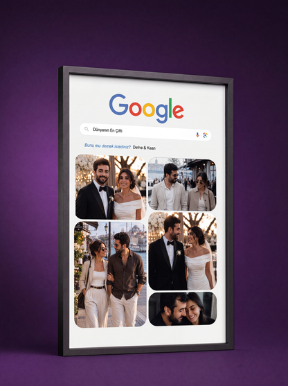 GoogIe Temalı Tablo